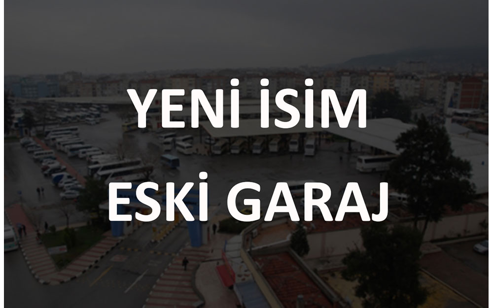 MANİSA ESKİ GARAJ