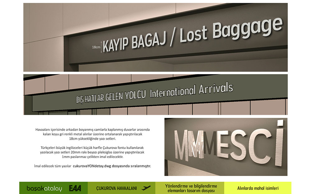 Sample Project ( Çukurova Regional Airport Xomplex )